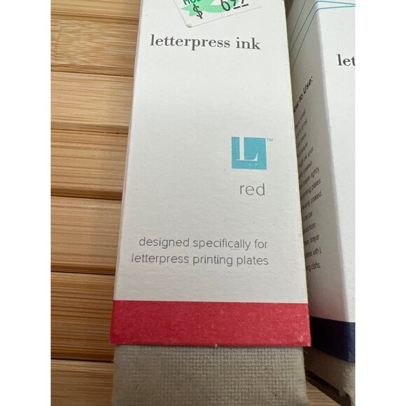 NIB Bundle of Letter Press Ink  & Letter Press Plates Formal Invite Paper Crafts - Picture 6 of 11